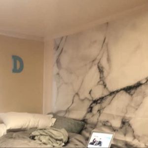 White, grey, and black Tapestry